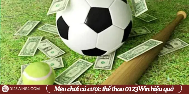 Mẹo Chơi Cá Cược Thể Thao 0123Win Hiệu Quả Mẹo chơi cá cược thể thao 0123Win