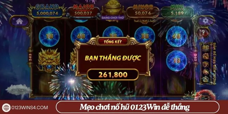 mẹo chơi nổ hũ 0123Win